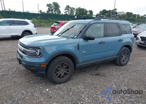 2022 Ford Bronco Sport Big Bend from USA, damaged, VIN 3FMCR9B66NRE16274